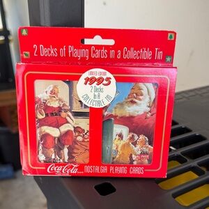 Coca-Cola Red Nostalgia Playing Cards Set